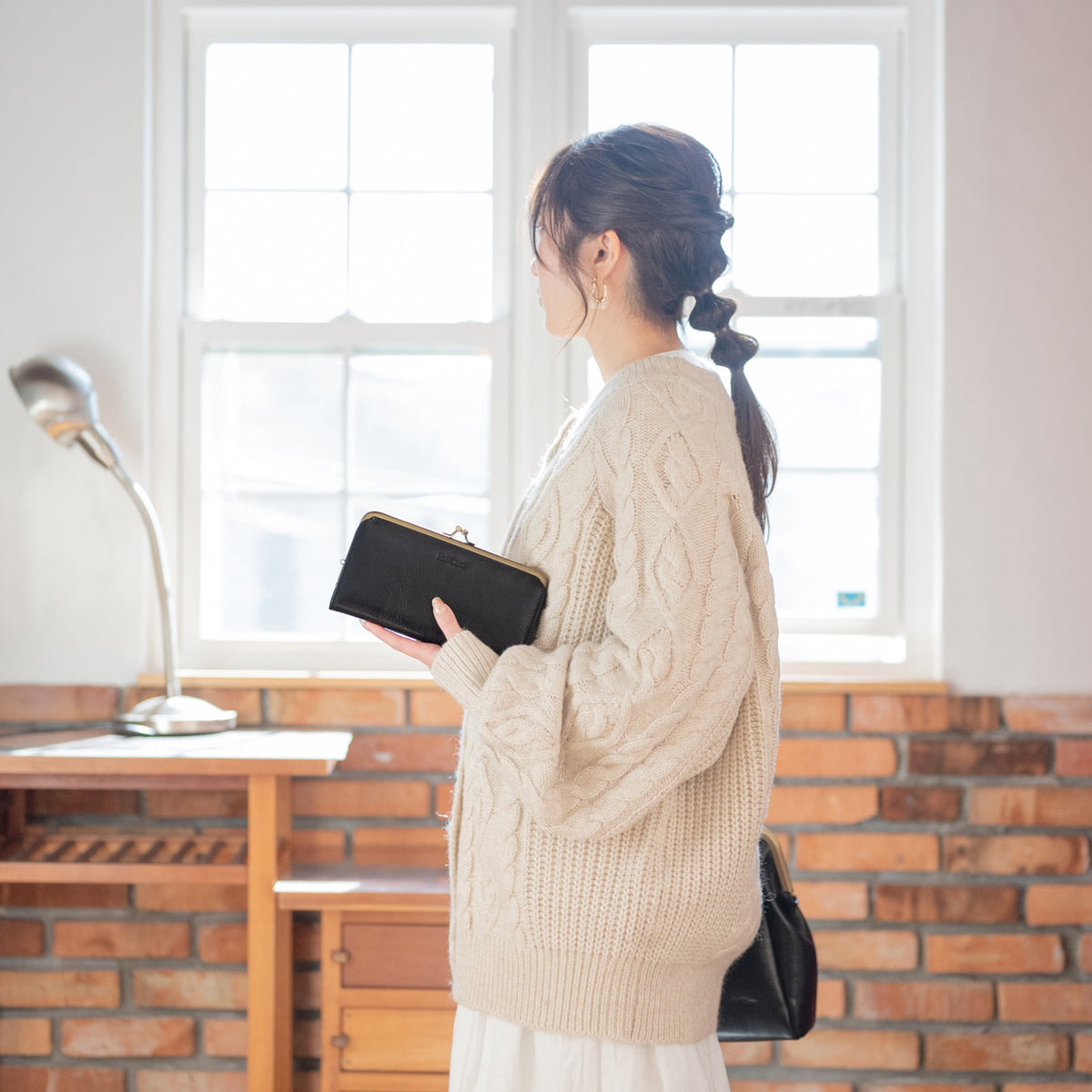 がま口財布