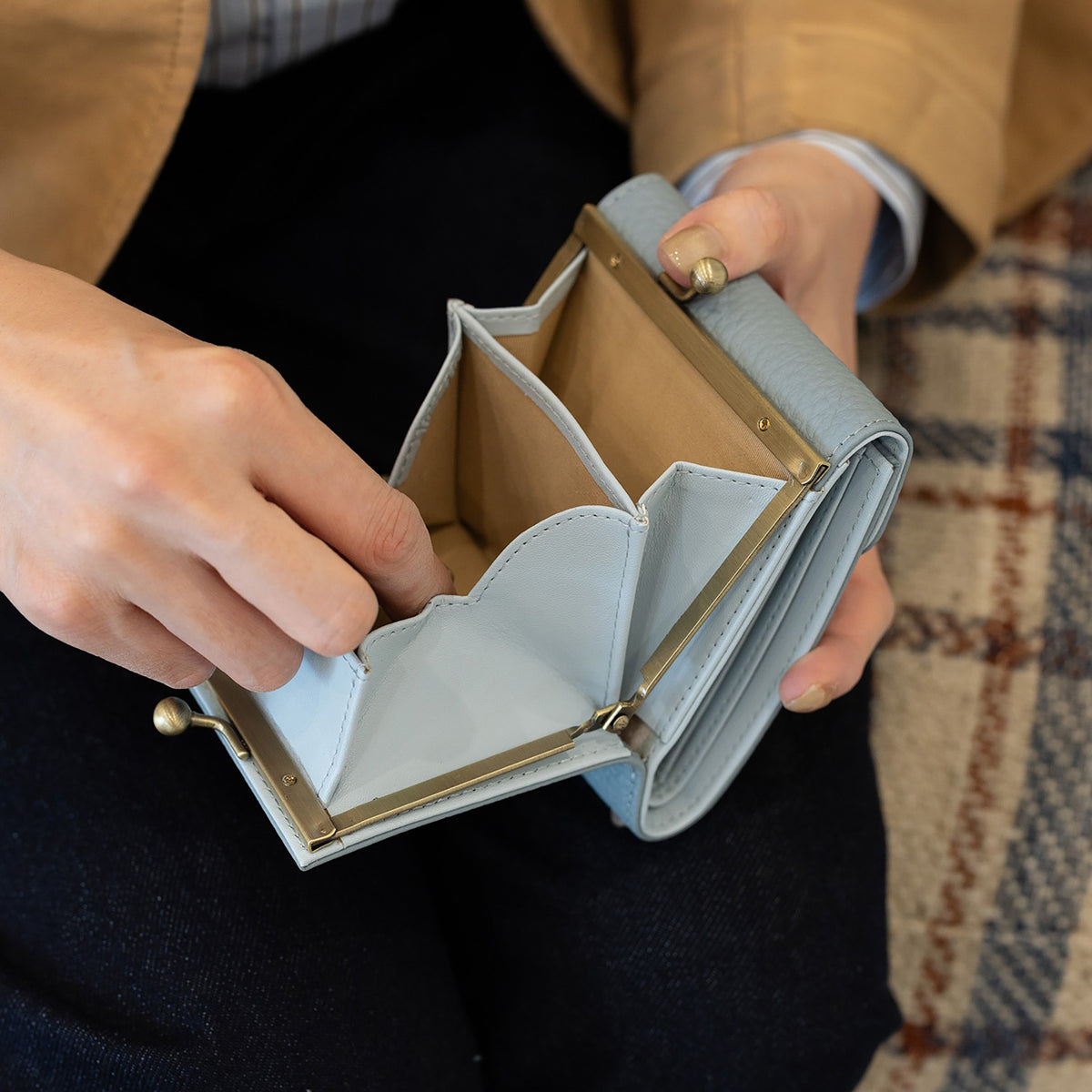 がま口財布